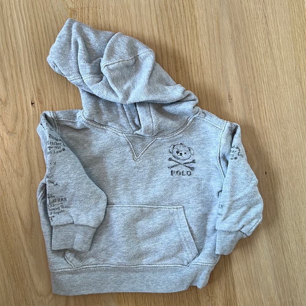 Polo hoodie, 9months